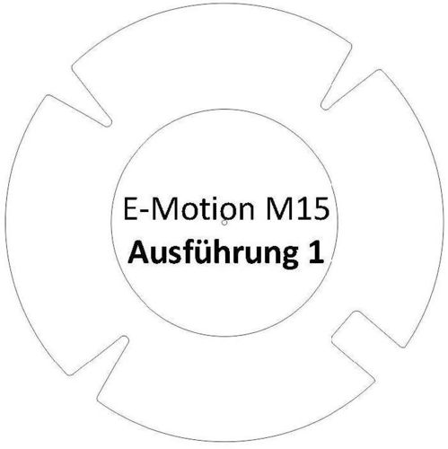 Speichenschutz e-motion Ausführung 1